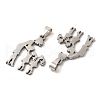 Non-Tarnish Mother's Day/Teachers' Day 201 Stainless Steel Pendants STAS-K251-014-2