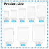 AHADERMAKER 240Pcs 8 Styles PVC Zip Lock Bags ABAG-GA0001-28-2