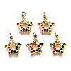 316 Surgical Stainless Steel Charms STAS-N097-009LG-1