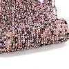 Natural Plum Blossom Tourmaline Beads Strands G-RM2025-A29-2