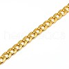 304 Stainless Steel Curb Chain/Twisted Chain Necklaces STAS-A028-N124G-2