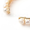 Mother's Day Jewellery Brass Cuff Bangles X-BJEW-JB06615-5