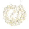 Electroplate Transparent Glass Beads Strands EGLA-N017-02B-2