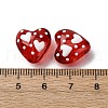Glass Enamel Beads GLAA-Q125-01A-5