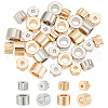 BENECREAT 32Pcs 4 Styles Brass Beads KK-BC0012-34-1