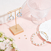 BENECREAT 30Pcs Brass Beads KK-BC0013-06-5