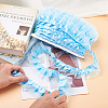 2-Layer Pleated Satin Organza Ribbons PJ-TAC0004-02D-5