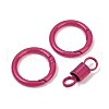 Alloy Spring Gate Clasps PALLOY-Q009-01D-2
