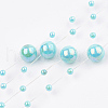 ABS Plastic Imitation Pearl Beaded Trim Garland Strand AJEW-S071-01A-1
