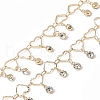 Handmade Brass & Glass Chains CHC-Z001-08KCG-1