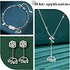 Unicraftale 20Pcs 201 Stainless Steel Pendants STAS-UN0036-46-6