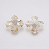 K9 Glass Rhinestone Pendants GLAA-K034-B04-2