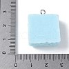 Opaque Resin Pendants X-RESI-Z033-02P-A-3