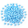 Opaque Acrylic Beads MACR-YW0001-18F-1