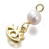 Brass Pendants KK-B132-02G-01-2