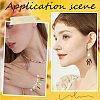 SUNNYCLUE 42Pcs 7 Colors Alloy Enamel Pendants ENAM-SC0005-08-5