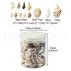 12 Styles Natural Mixed Shell Beads SSHEL-YW0001-05-2