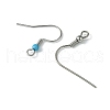 60Pcs 2 Style 316 Surgical & 304 Stainless Steel Earring Hooks DIY-FS0005-46-2