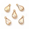 Faceted Glass Rhinestone Pendants FIND-G049-01G-04-3