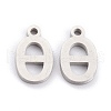 Non-Tarnish 304 Stainless Steel Pendants STAS-F267-10Q-P-2