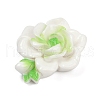 Opaque Resin Flowers Cabochons RESI-R463-02F-2