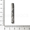 Retro 304 Stainless Steel Pendants STAS-V008-32AS-06-3