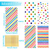 50Pcs OPP Candy Bag Sets ABAG-TAC0006-41-4