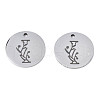 304 Stainless Steel Charms STAS-T059-26P-I-2