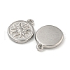 Non-Tarnish 304 Stainless Steel Pendants STAS-N103-131P-2
