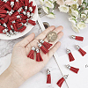 SUNNYCLUE 100Pcs Faux Suede Tassel Pendant Decorations FIND-SC0002-29A-3