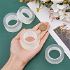 DICOSMETIC 4 Rolls 2 Style Transparent Acrylic Double Sided Adhesive Tape AJEW-DC0001-43-3