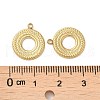 304 Stainless Steel Pendants STAS-Q252-23G-3