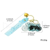 Motorbike Quicksand Acrylic Keychain KEYC-YW00057-01-3