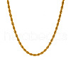 Stainless Steel Rope Chains Necklaces for Women PW-WG8237B-02-1