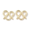Brass S-Hook Clasps KK-P284-12G-02-1