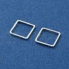 Brass Beads Frames KK-M288-01S-B-2