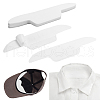 Non-Woven Fabric Disposable Neck Collar Sweat Pads AJEW-WH0528-67A-1