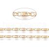 Real 18K Gold Plated Brass Bar Link Chains CHC-R126-08G-1