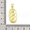 Brass Micro Pave Cubic Zirconia Pendants KK-Z104-11G-3