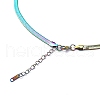 304 Stainless Steel Flat Snake Chain Necklace for Men Women NJEW-E093-02MC-02-4