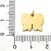304 Stainless Steel Enamel Charms STAS-E550-46G-3
