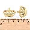 304 Stainless Steel Rhinestone Pendant STAS-U047-31G-3