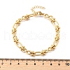304 Stainless Steel Oval & Infinity Link Chain Bracelets for Women BJEW-K226-14A-G-5
