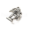 Tibetan Style Alloy Pendants TIBE-L008-58AS-2