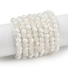 Frosted Crackle Glass Beads Strands X1-GLAA-U001-4mm-M07-1