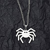 201 Stainless Steel Pendant Necklaces for Man NJEW-Q336-02I-P-2
