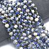 Natural Sodalite Beads Strands G-K389-E74-01A-2