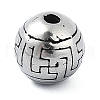 304 Stainless Steel Beads STAS-H219-09AS-1