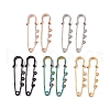 Ion Plating(IP) 304 Stainless Steel Safety Pins Brooch Findings STAS-I673-06-1