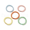 Nylon Elastic Hair Ties OHAR-G015-10-1